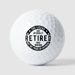 Balles De Golf La légende est officiellement retraitée depuis 202