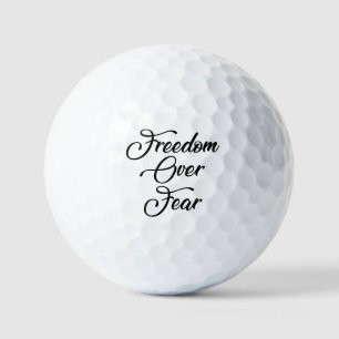 Balles De Golf La liberté face à la peur