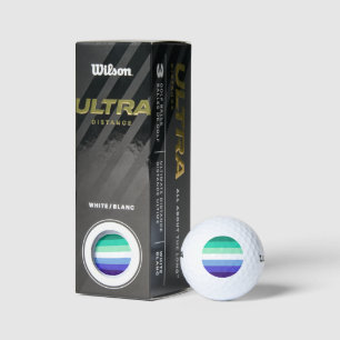 Balles De Golf La palette de drapeau des hommes gays trans-inclus