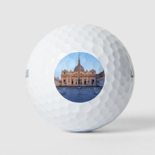 Balles De Golf La place Saint-Pierre à Vatican - Rome, Italie