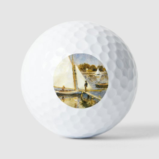 Balles De Golf La Seine à Argenteuil Auguste Renoir (Recto)