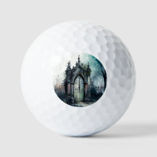 Balles De Golf La série de portes du cimetière gothique Design 11