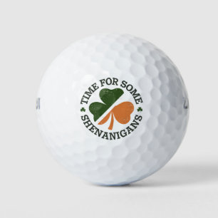 Balles De Golf La St. Patrick's c'est l'heure de quelques bêtises