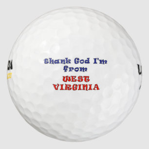Balles De Golf La Virginie Occidentale