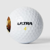 BALLES DE GOLF LABORATOIRE JAUNE (Logo)