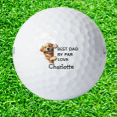Balles De Golf Labrador Best Dad Gift 