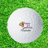 Balles De Golf Labrador Birthday  
