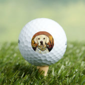 BALLES DE GOLF LABRADOR JAUNE (T-shirt Insitu)