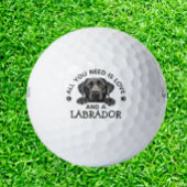 Balles De Golf   Labrador-Loving Golfer