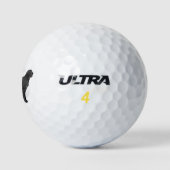 Balles De Golf Labrador noir - Chien de chasse (Logo)