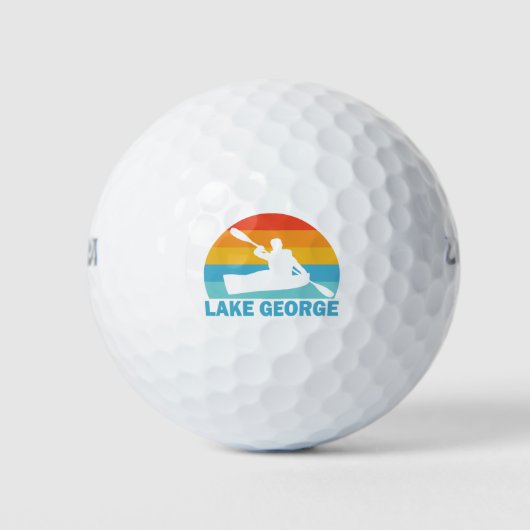 Balles De Golf Lac George New York Kayak (Devant)