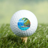 Balles De Golf Lagon tropical (T-shirt Insitu)
