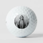 Balles De Golf Lakota Leader assis Bull Amérindien (Recto)