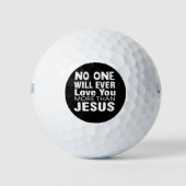 Balles De Golf L'Amour de Jésus (Devant)