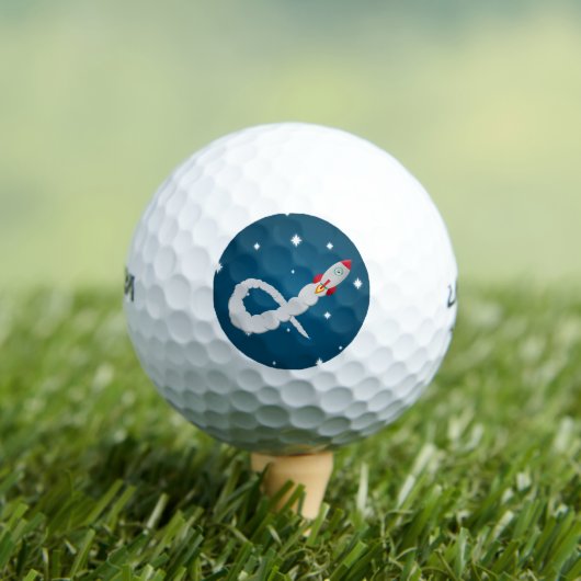 Balles De Golf Lancement d'une fusée spatiale dans l'espace (T-shirt Insitu)