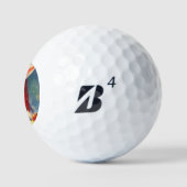 Balles De Golf Lapin de Noël (2) (Logo)