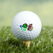 Balles De Golf Lapin de printemps amour (T-shirt Insitu)