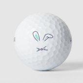 Balles De Golf lapin mignon (Devant)