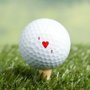 Balles De Golf L'as des coeurs