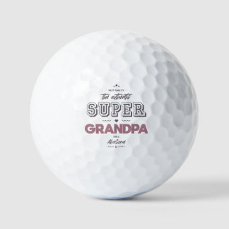 Balles De Golf L'authentique super-grand-père