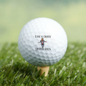 Balles De Golf Law & Order Golf Balls (T-shirt Insitu)