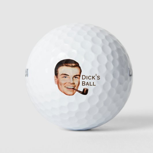 Balles De Golf Le bal de Dick personnalisé (Devant)
