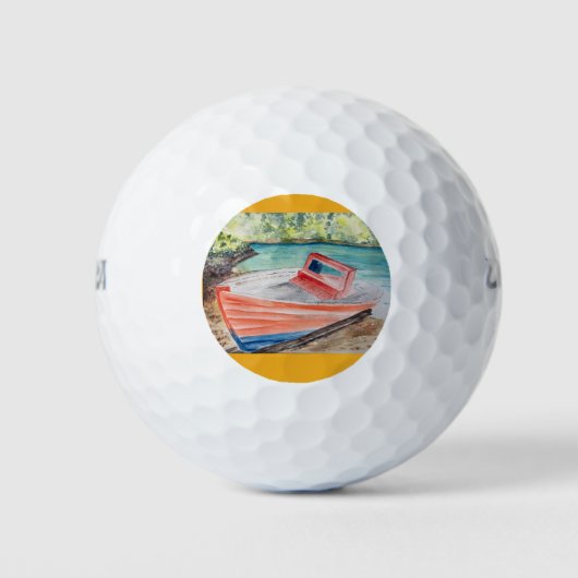 Balles De Golf Le bateau (Devant)