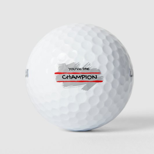Balles De Golf Le Champion (Devant)