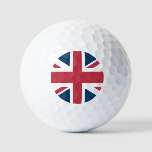 Balles De Golf Le drapeau britannique Union Jack (Recto)