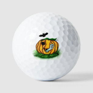 Balles De Golf Le fantôme d'Halloween, chauve-souris, fantôme et 