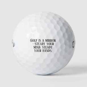 Balles De Golf "Le golf est un miroir" : l'aspect mental du sport