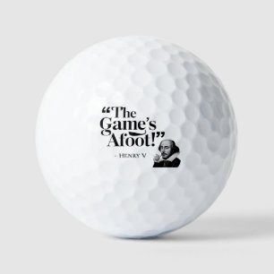 Balles De Golf Le jeu est Afoot ! - Swag Golfer