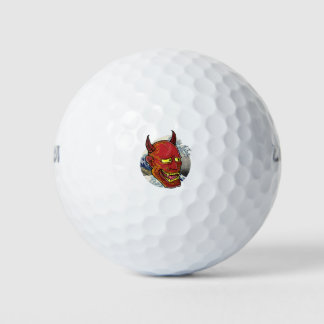 Balles De Golf Le masque japonais Hannya