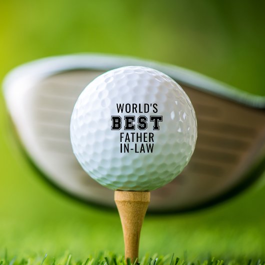 Balles De Golf Le meilleur beau-père du monde