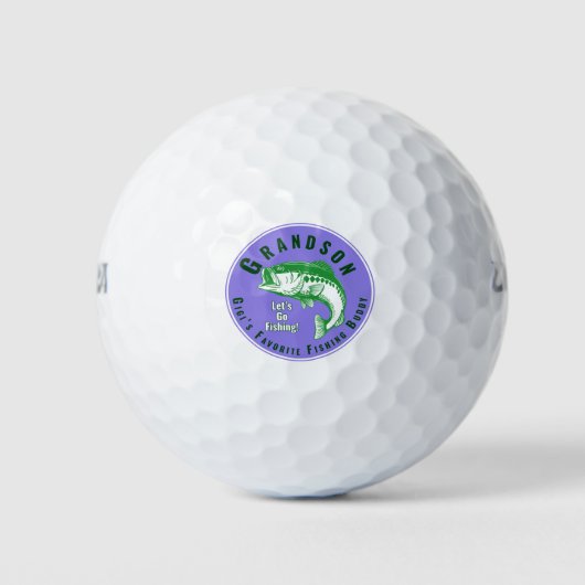 Balles De Golf Le meilleur compagnon de pêche de Mimi (Devant)