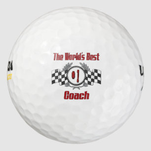 Balles De Golf Le meilleur entraîneur du monde - numéro un
