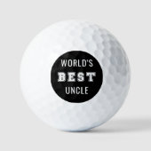 Balles De Golf Le meilleur oncle du monde (Recto)