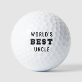 Balles De Golf Le meilleur oncle du monde (Recto)