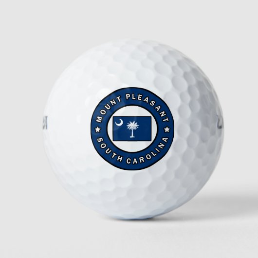 Balles De Golf Le Mont Pleasant Caroline du Sud (Devant)