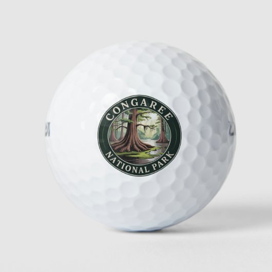 Balles De Golf Le Parc national de Congaree (Devant)