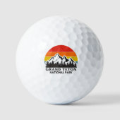 Balles De Golf Le Parc national de Grand Teton (Recto)