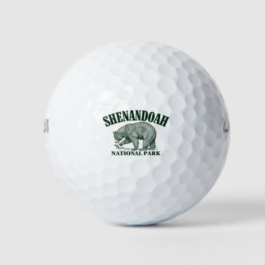 Balles De Golf Le Parc national de Shenandoah (Devant)