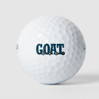 Balles De Golf "LE PÈRE DU G.O.A.T. !" Pour l'impression graphiqu