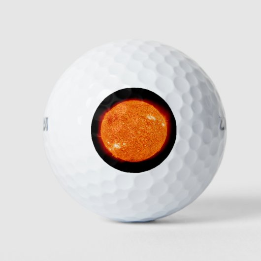 Balles De Golf Le Soleil (Devant)