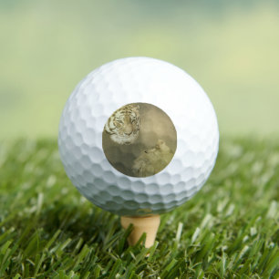 Balles De Golf Le Tigre Et Le Kitten, Balls De Golf
