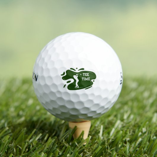 Balles De Golf Le Time Golf Balls (T-shirt Insitu)