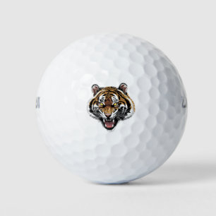 Balles De Golf Le visage du Tiger Roar