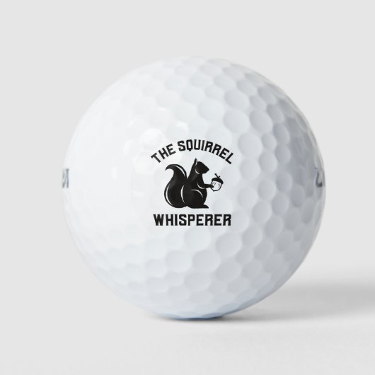 Balles De Golf Le Whisperer d'écureuil | Écureuil (Devant)