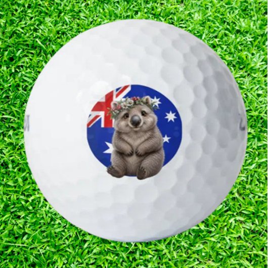 Balles De Golf Le wombat le plus mignon d'Australie