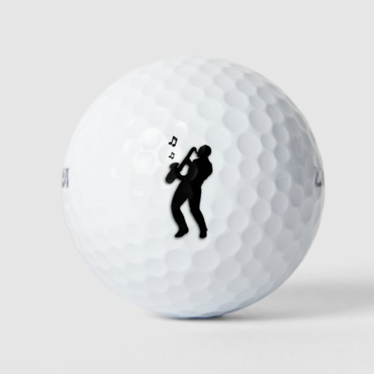 Balles De Golf Lecteur saxophone (Devant)